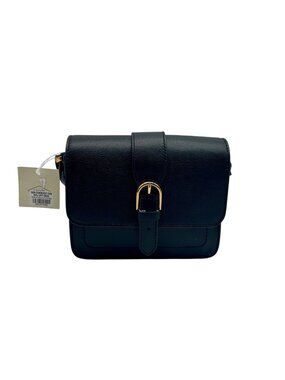 Fossil Zoey Black Leather Crossbody Bag